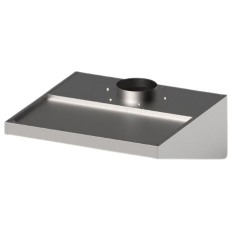 Okap skręcany niski 1010x1000x400 Gredil Stalgast 619110