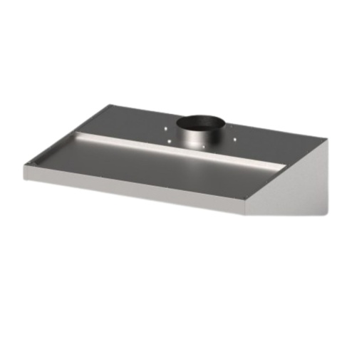 Okap skręcany niski 1210x1000x400 Gredil Stalgast 619112