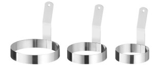 Pierścień do jaj sadzonych 88x125 mm okrągły Hendi 512074