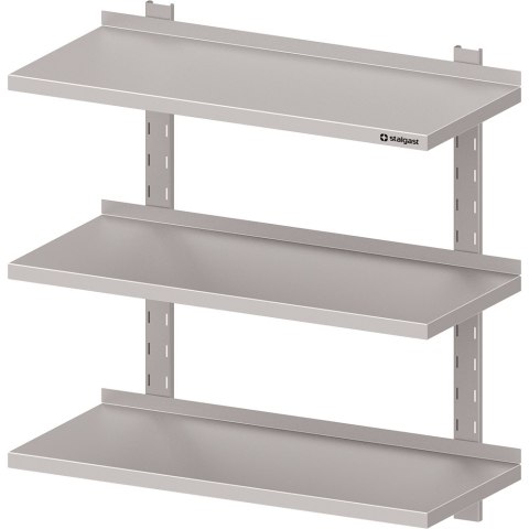 Półka wisząca przestawna potrójna 700x400x930 mm Stalgast 981794070