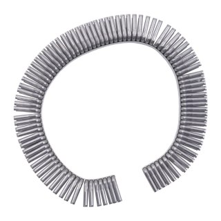 Klipsy do klipsownicy HEN J50 11.5x11 mm zestaw 4000 szt MTP000252