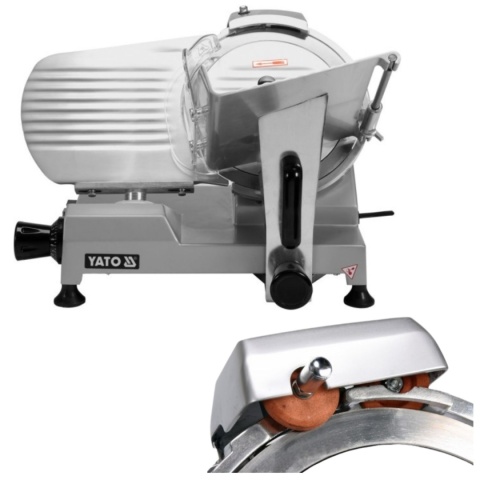 Krajalnica Do Wędlin do Sklepu Gastronomii Nóż 250 mm Yato Yg-03118