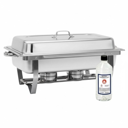 Podgrzewacz Stołowy GN 1/1 Zestaw z Pastą Stalgast 436120