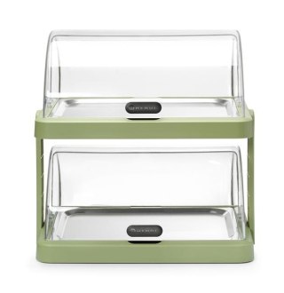 Witrynka Chłodząca UNIQ Duo 2-Poziomowa Zielona Hendi Roll-Top 871973