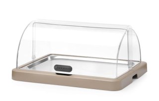 Witrynka Chłodząca UNIQ Pojedyncza Beżowa Hendi Roll-Top 871942