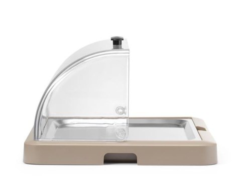 Witrynka Chłodząca UNIQ Pojedyncza Beżowa Hendi Roll-Top 871942