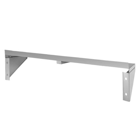Półka wisząca jednopoziomowa inox 120x30 cm ścienna MTP005932