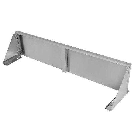 Półka wisząca jednopoziomowa inox 150x30 cm gastronomiczna MTP005933