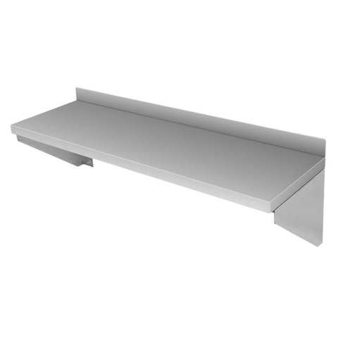 Półka wisząca jednopoziomowa inox 90x30 cm ścienna MTP005931