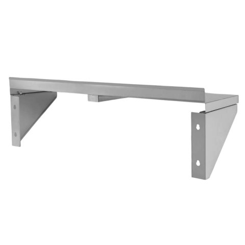 Półka wisząca jednopoziomowa inox 90x30 cm ścienna MTP005931