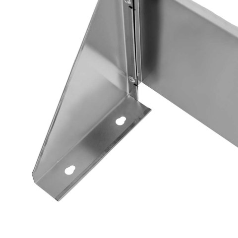 Półka wisząca jednopoziomowa inox 90x30 cm ścienna MTP005931