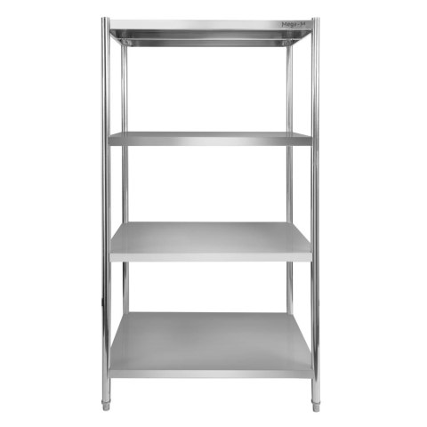 Regał nierdzewny 4 półki 100x60x180 magazyn gastronomiczny MTP005964