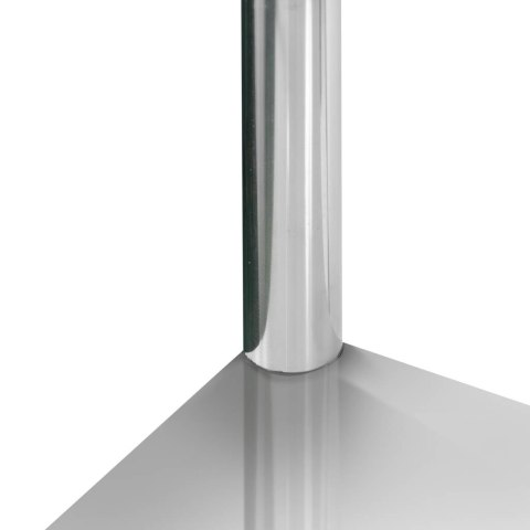 Regał nierdzewny 4 półki 100x60x180 magazyn gastronomiczny MTP005964