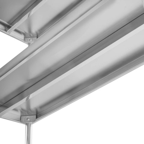 Regał nierdzewny 4 półki 100x60x180 magazyn gastronomiczny MTP005964