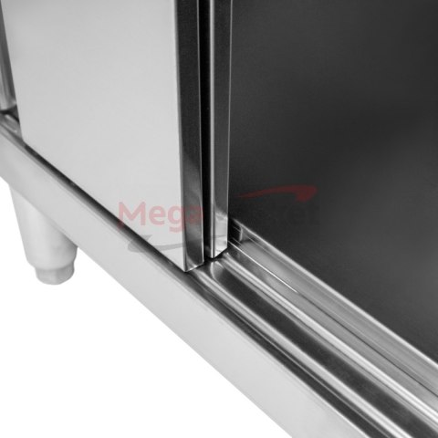 Stół przyścienny inox z szafką 200x70x85 gastronomiczny MTP001865