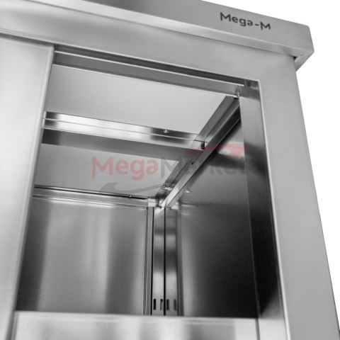 Stół przyścienny inox z szafką 200x70x85 gastronomiczny MTP001865