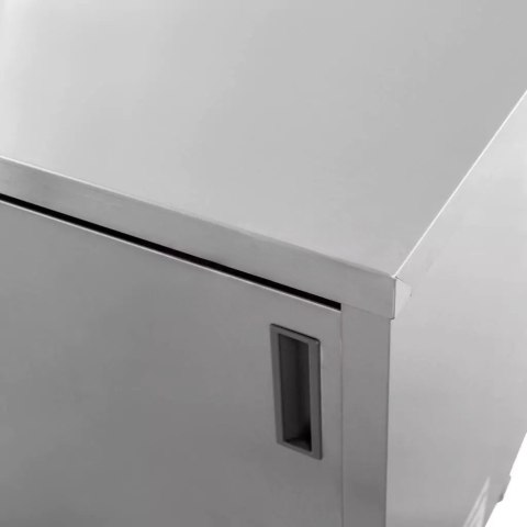 Stół przyścienny spawany z szafką 180x70x85 stal nierdzewna MTP003585