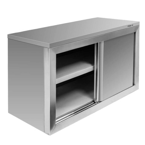 Szafka wisząca gastronomiczna inox drzwi przesuwne 100x40x60 MTP005926