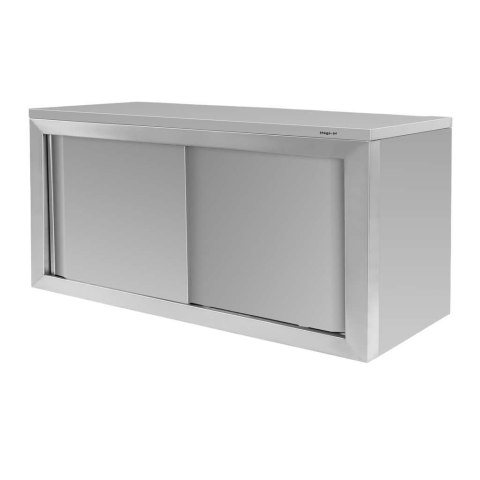 Szafka wisząca gastronomiczna inox drzwi przesuwne 120x40x60 MTP005927