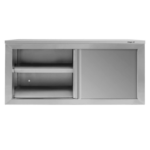 Szafka wisząca gastronomiczna inox drzwi przesuwne 120x40x60 MTP005927