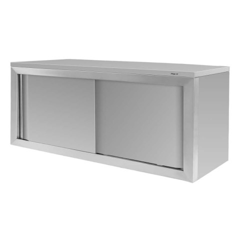 Szafka wisząca gastronomiczna inox drzwi przesuwne 150x40x60 MTP005928