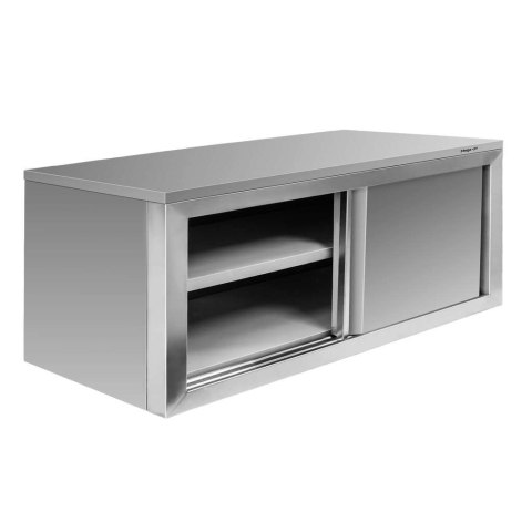 Szafka wisząca gastronomiczna inox drzwi przesuwne 150x40x60 MTP005928