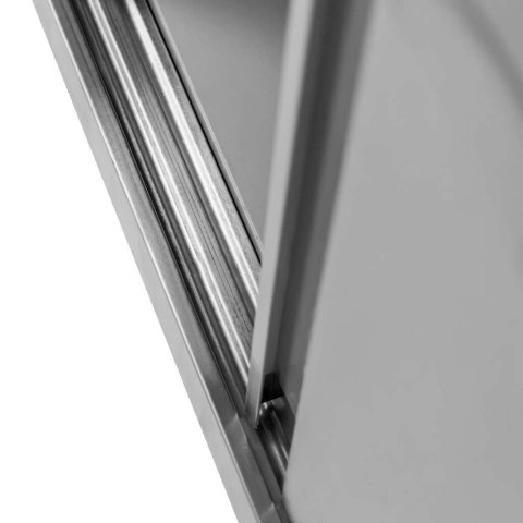 Szafka wisząca gastronomiczna inox drzwi przesuwne 150x40x60 MTP005928