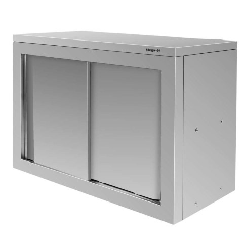 Szafka wisząca gastronomiczna inox drzwi przesuwne 80x40x60 MTP005924
