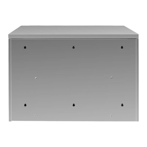 Szafka wisząca gastronomiczna inox drzwi przesuwne 80x40x60 MTP005924