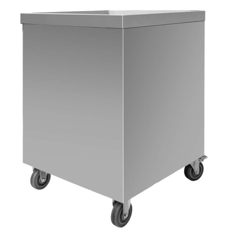 Szafka mobilna inox 3 szuflady 60x60x85 do gastronomii MTP005938
