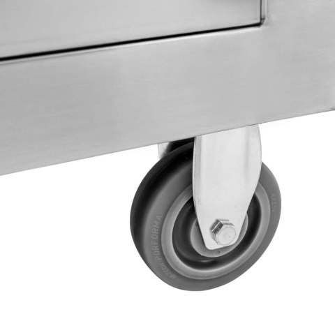 Szafka mobilna inox 3 szuflady 60x60x85 do gastronomii MTP005938