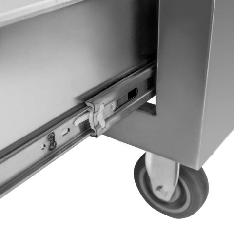 Szafka mobilna inox 3 szuflady 80x60x85 kuchnia magazyn MTP005939