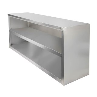 Szafka wisząca inox otwarta 150x40x60 magazyn gastronomiczny MTP005969