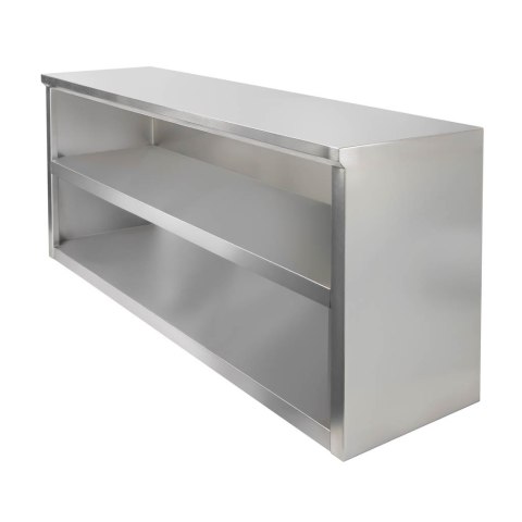 Szafka wisząca inox otwarta 150x40x60 magazyn gastronomiczny MTP005969