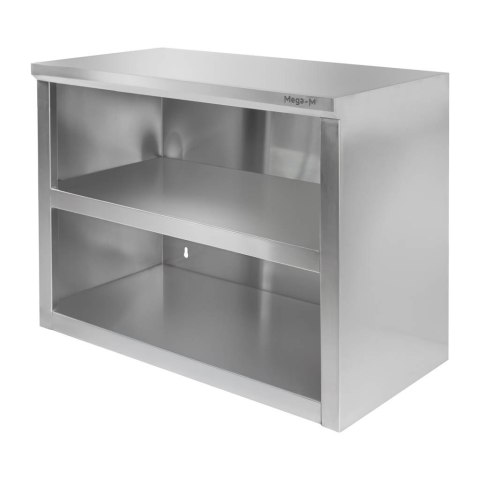 Szafka wisząca inox otwarta 80x40x60 do zaplecza kuchni MTP005966