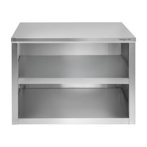 Szafka wisząca inox otwarta 80x40x60 do zaplecza kuchni MTP005966
