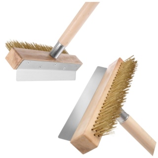 Szczotka do Czyszczenia Pieca do Pizzy 25x93 cm Hendi 525630