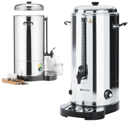 Warnik Do Wody Z Podwójnymi Ściankami Elektryczny Podgrzewacz 18l Hendi 211502