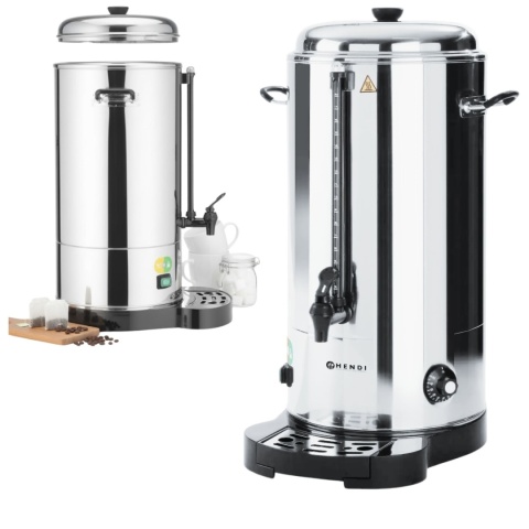 Warnik Do Wody Z Podwójnymi Ściankami Elektryczny Podgrzewacz 18l Hendi 211502