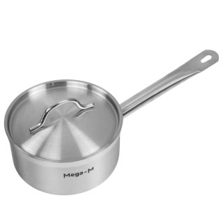 Rondel inox PRO z pokrywką 3l 18x10 cm do kuchni MTP006185
