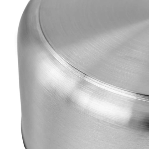 Rondel inox PRO z pokrywką 5l 22x12 cm gastronomiczny MTP006186