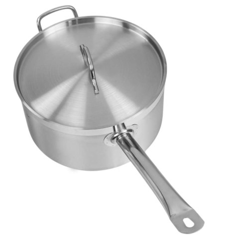 Rondel inox PRO z pokrywką 8l 26x14.5 cm profesjonalny MTP006187