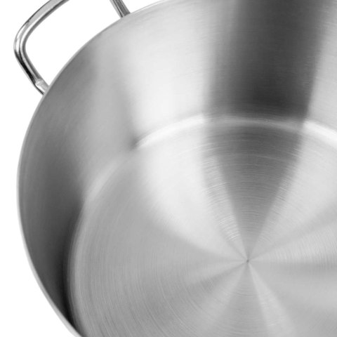 Rondel inox PRO z pokrywką 8l 26x14.5 cm profesjonalny MTP006187