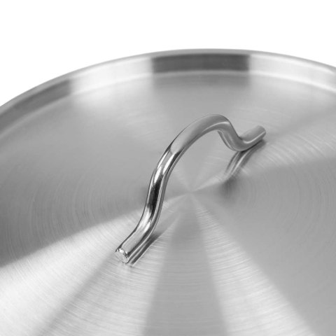 Rondel inox PRO z pokrywką 8l 26x14.5 cm profesjonalny MTP006187