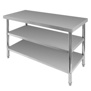 Stół centralny 2 półki X Standard 120x60x85 inox MTP006850