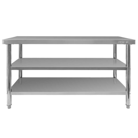 Stół centralny 2 półki X Standard 150x60x85 inox MTP006852