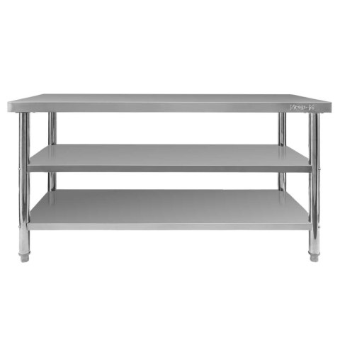 Stół centralny 2 półki X Standard 160x60x85 inox MTP006853
