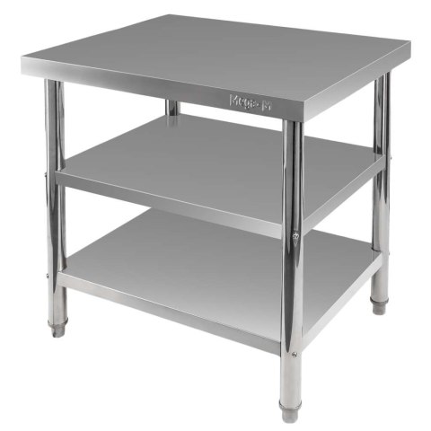 Stół centralny 2 półki X Standard 80x70x85 inox MTP006854