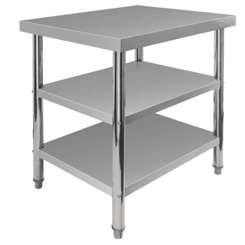 Stół centralny 2 półki X Standard 80x70x85 inox MTP006854