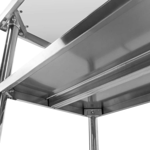 Stół centralny 2 półki X Standard 80x70x85 inox MTP006854